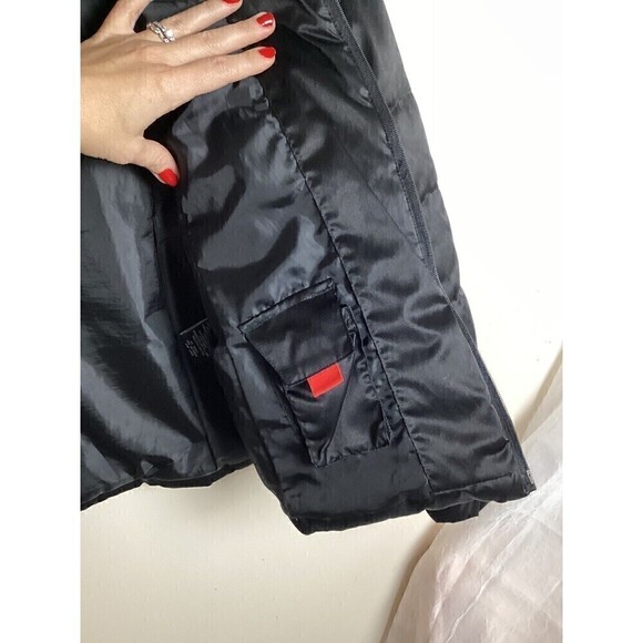 Women’s Black Down Puffer Jacket Size S - Picture 8 of 12